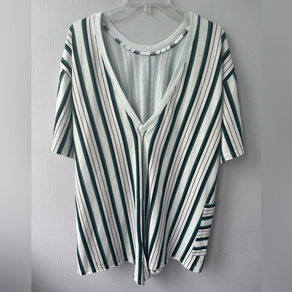 NWOT Free People FP Movement Hot Shot Printer Tee Romper (size S) - Picture 10 of 13